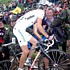 Andy Schleck w�hrend der 17. Etappe des Giro d'Italia 2007